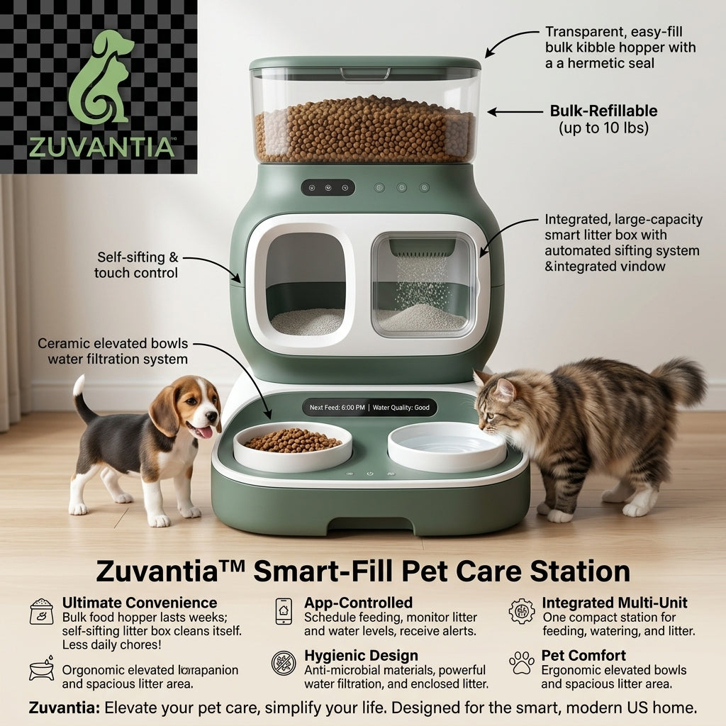 ZUVANTIA™ Smart-Fill Pet Care Station